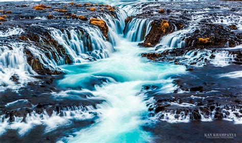 Brúarfoss Hidden Gem In Iceland Iceland Waterfalls Iceland Nature