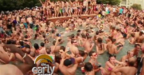 Pool Party Gone Wild Thousands Show Up Cbs News