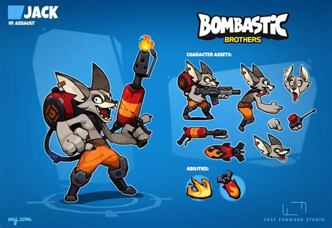ArtStation - Bombastic Brothers: Character Art, Yuka Soemy | Character art, Character, Character ...