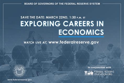 Opportunities And An Event March 22 At The Federal Reserve