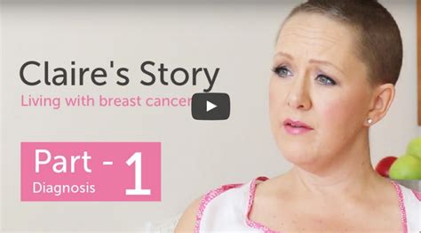 Breast Cancer Stories Claires Diagnosis Breast Cancer News