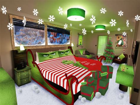 Quirky Grinch Themed Hotel Suite Opens For Christmas Heres How To