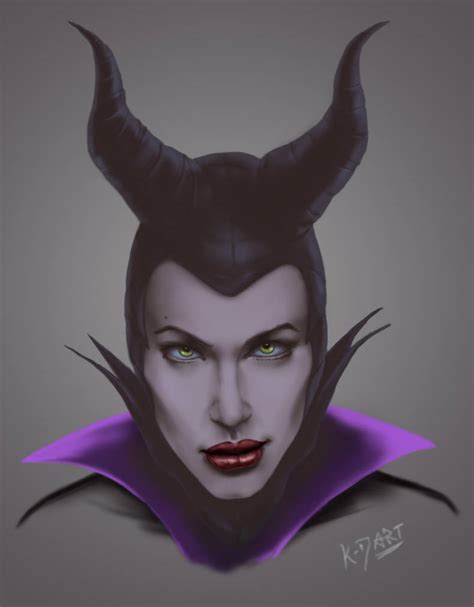 Maleficent Sketch By K D Art On Deviantart