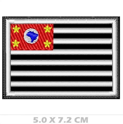 Patch Bordado Bandeira Estado De São Paulo Mercadolivre 📦