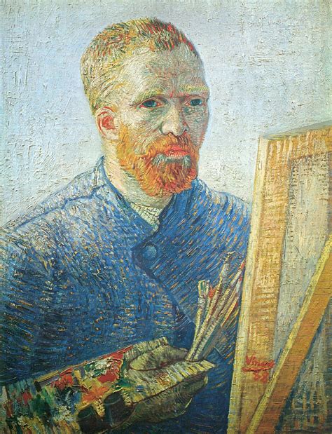 Acrylic Face Mounted Prints Gogh Vincent Willem Van Self Portrait