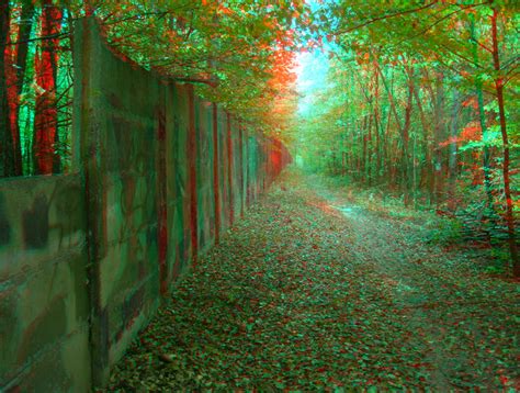 The Wall 3d Anaglyph By Yellowishhaze On Deviantart