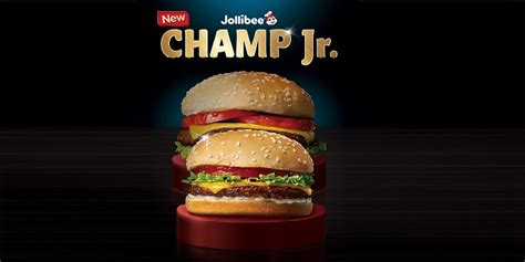 Different Flavors Jollibee Champ Available More Affordable Jr Sizes