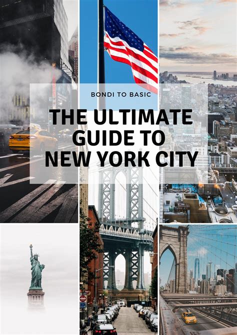 Everything To See And Do In New York City Bondi To Basic
