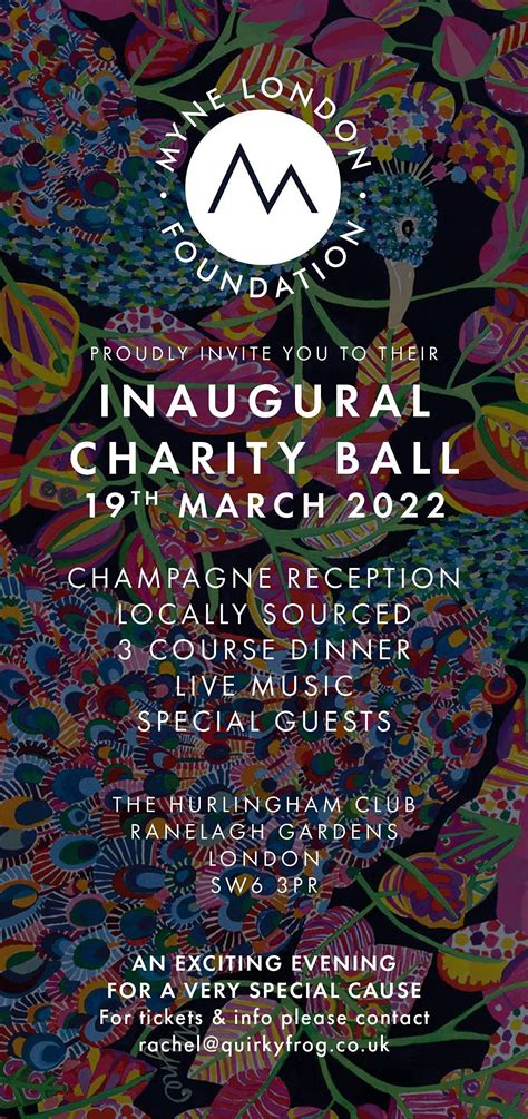 The Myne London Foundation Charity Ball The Hurlingham Club London