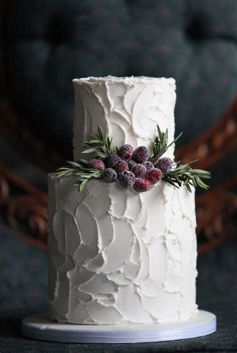 Beautiful Bridal 10 Winter Wedding Cake Ideas Rustic And Romantic