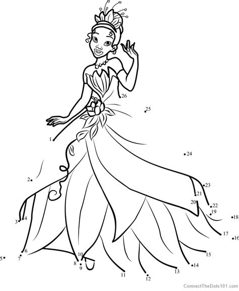 Disney Princess Connect The Dots Printables In 2021 D