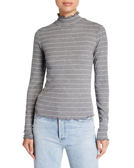 Paige Cadence Shimmer Turtleneck Sweater Neiman Marcus