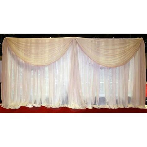 White Wedding Curtains At Rs 1500 In Ahmedabad Id 18896468862
