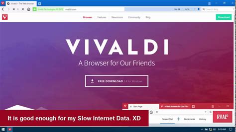 Instal And Review Vivaldi Browser Youtube