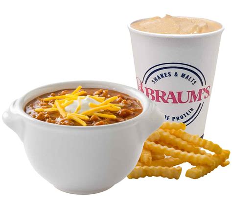 Chili W Beans Cheese Combo 11 Braums