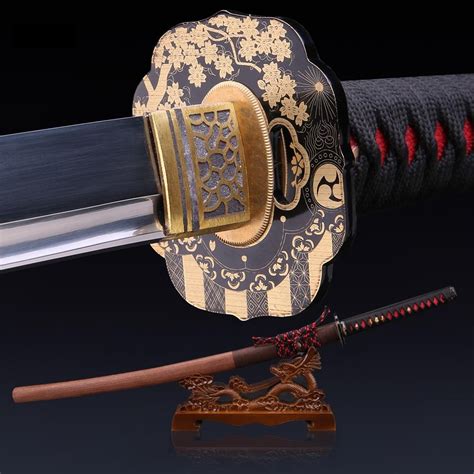 T10 Katana Handgemachtes Echtes Katana Japanisches Samurai Schwert