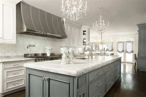 Cnc milano white classic kitchen cabinets feature full overlay, contemporary style slab door and clean, white finish color. 39 Bright and Beautiful Kitchen Designs (Photo Gallery ...