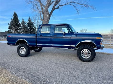 1979 Ford F250 Crewcab Factory 4x4 Completely Restored Ford Daily Trucks