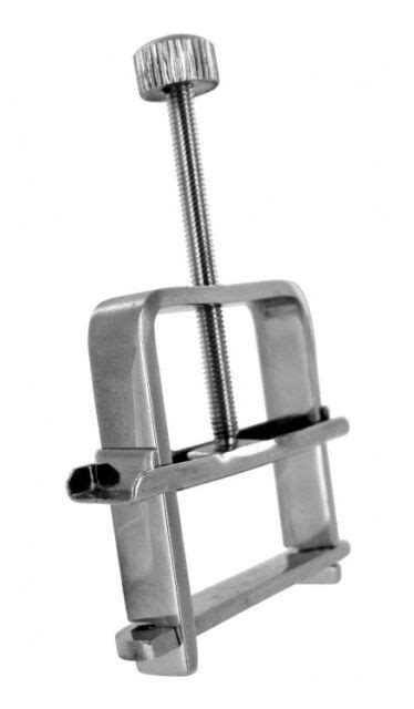 Stainless Steel Nipple Vise Clamp Pincher Clit Pinch Bdsm Submissive Bondage Sex For Sale Online