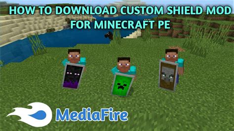 How To Download Custom Shield Mod In Minecraft Pocket Edition