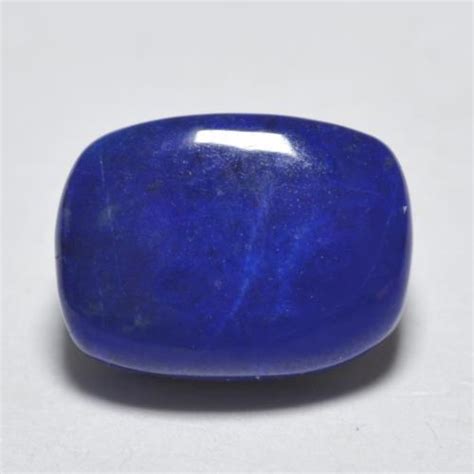 14 Carat Cushion 8x6 Mm Blue Lapis Lazuli Gemstone