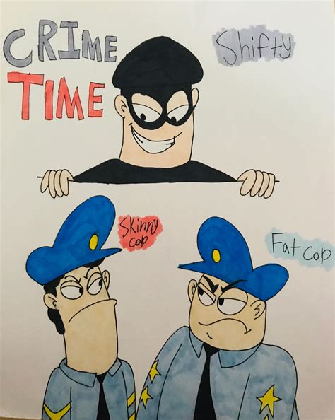 Crime Time Shifty Skinny Cop And Fat Cop By Ctviz Fan On Deviantart