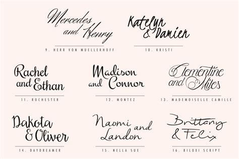 80 Free Calligraphic Script Fonts For Wedding Invitations Deer Pearl