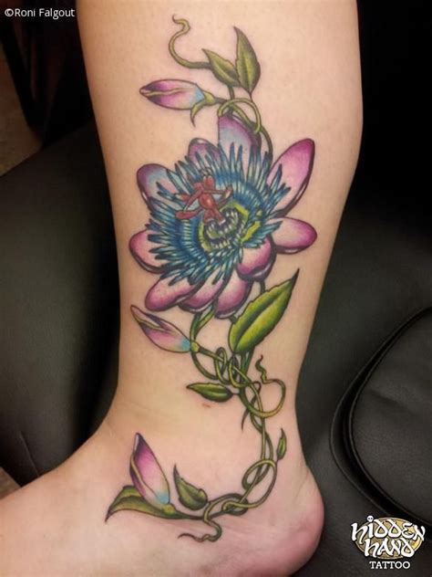 I Like But I Would Rather Have More Purple Flower Tattoo Flower