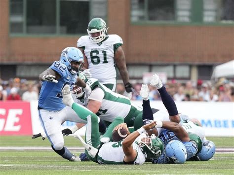 Roughriders Lose Third Straight After Being Topped 31 13 By Argonauts