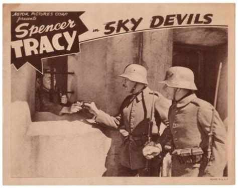 Sky Devils 1932 Spencer Tracy Shares His Cigarettes With German