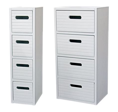 Shop amazing wooden storage cabinet designs at best price. WHITE WOODEN FREESTANDING BATHROOM VANITY DRAWER BEDROOM ...
