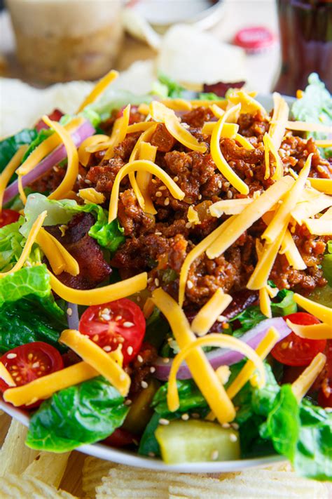 Please welcome heather who is guest posting. Bacon Cheeseburger Salad Recipe on Closet Cooking