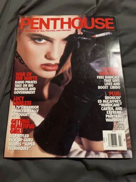 Vintage Penthouse Magazine July 1999 Lucy Lawless Ed Mccafffrey 1200