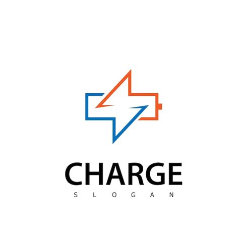 Premium Vector Charge Logo Energy Technology Symbol Logo