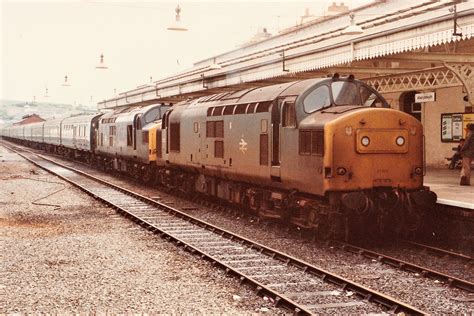 37205 37 205 And 37 165 On Arrival At Aberystwyth With The Flickr