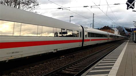 Ice 2 High Speed Train Germany Youtube