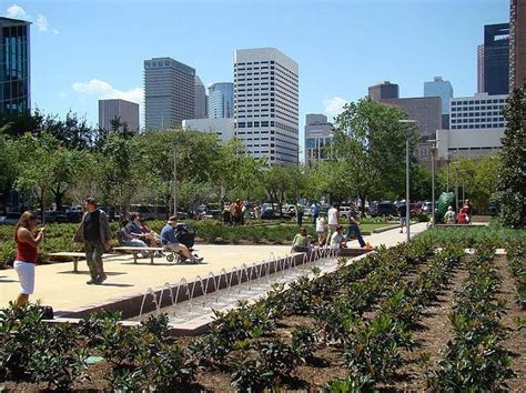 Discovery Green Park Houston Texas