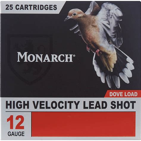 Monarch High Velocity Light Dove 12 Gauge Shotshells Academy