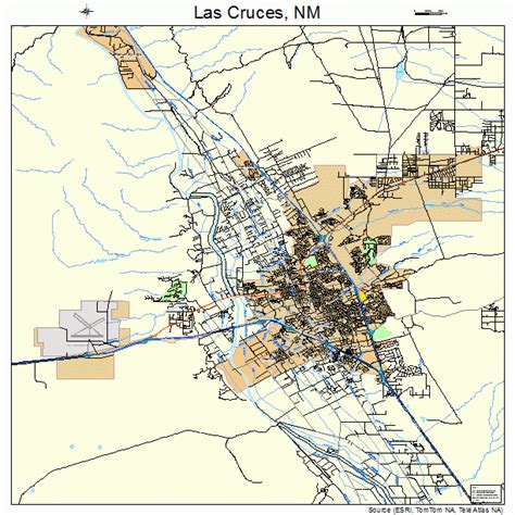 Las Cruces New Mexico Map Maps For You