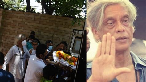 Sudhir Mishra’s Mother Last Rites Industry Friends Visit Filmmaker To Offer Condolences News