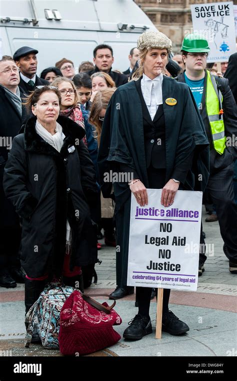 London Uk 07th Mar 2014 Hundreds Of Lawyers And Barristers Staged A Protest At Westminster