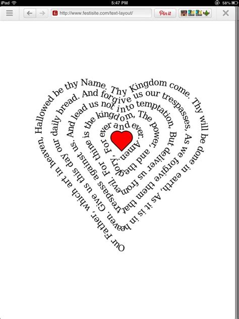 Pretty Valentine Heart Shape Poems Valentine