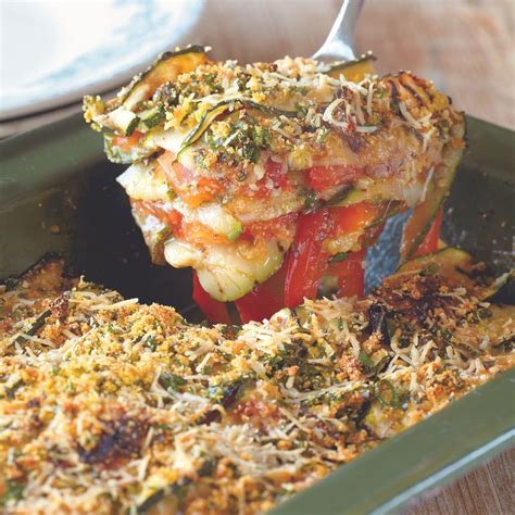 Courgette And Tomato Gratin Dinner Recipes Woman And Home