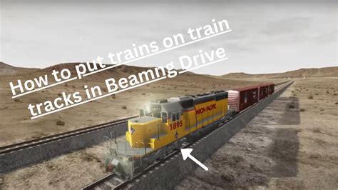 How To Set Up Trains In Beamng Drive Full Tutorial Youtube