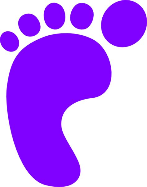 Download High Quality Footprint Clipart Purple Transparent Png Images