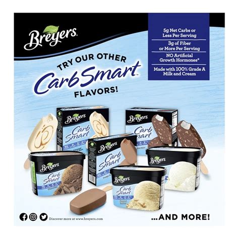 Breyers Carb Smart Almond Ice Cream Bars 6 Ct Delivery Or Pickup Near