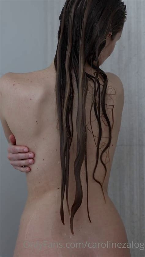 Caroline Zalog Shower Naked Onlyfans Video