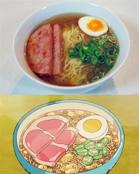 Homemade Ham Ramen Studio Ghiblis Ponyo Food Pretty Food