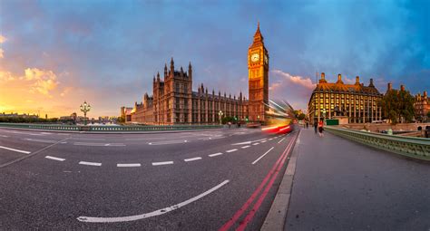 Panorama Of Westminster Bridge London Anshar Photography