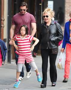 Hugh Jackman With Niece As Wife Debbie Lee Furness Gushes Over Their